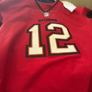 NFL Red Jersey with Number 52